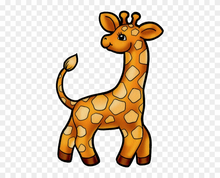 Baby Giraffe Cartoon Animal Clip Art Images Are Free - Imágenes De Jirafas #778040