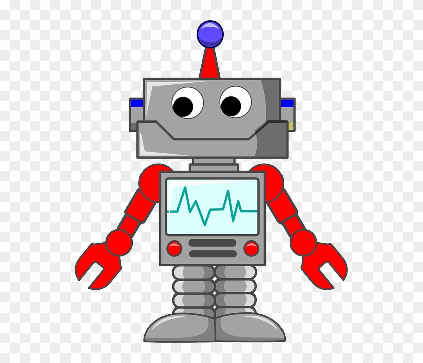 Kindergarten - Cartoon Picture Of Robot #778111