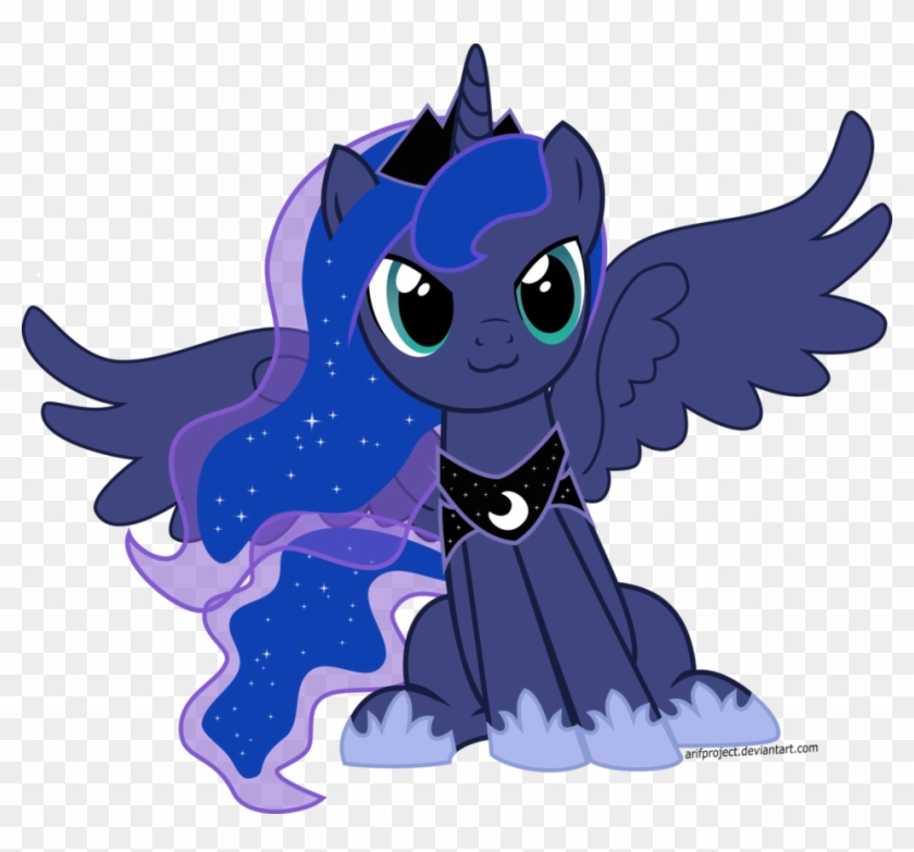 Male Version Of Princess Luna Cat Face Vector By Arifproject - Little Pony Princess Luna #778133