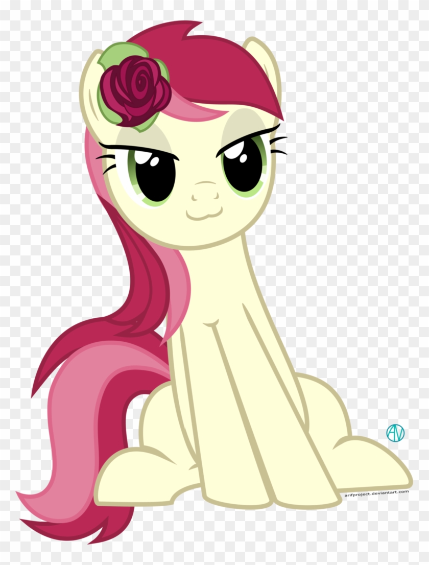 Roseluck Cat Face Vector By Arifproject - My Little Pony Roseluck #778144