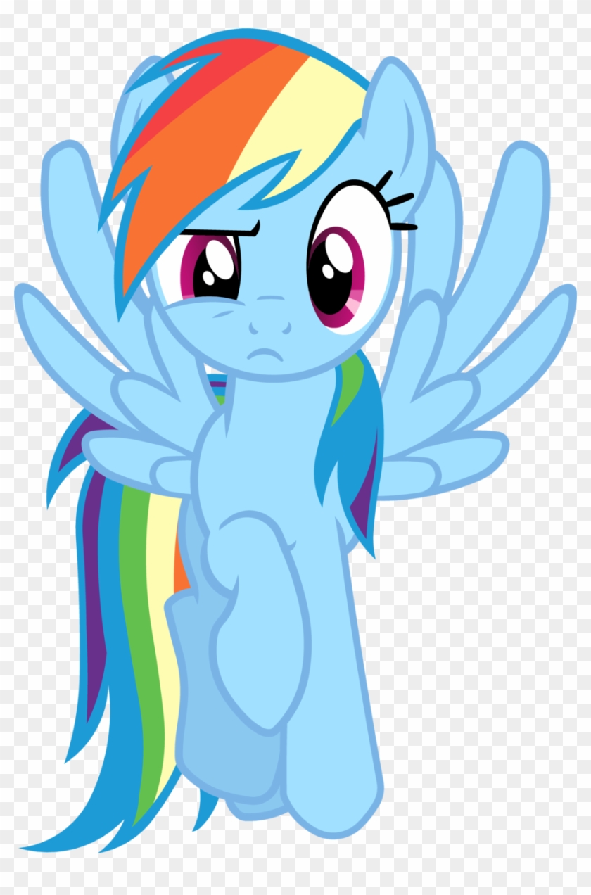 Fanmade Rainbow Dash Flying And Having A Weird Face - Friendship Is Magic Rainbow Dash #778222