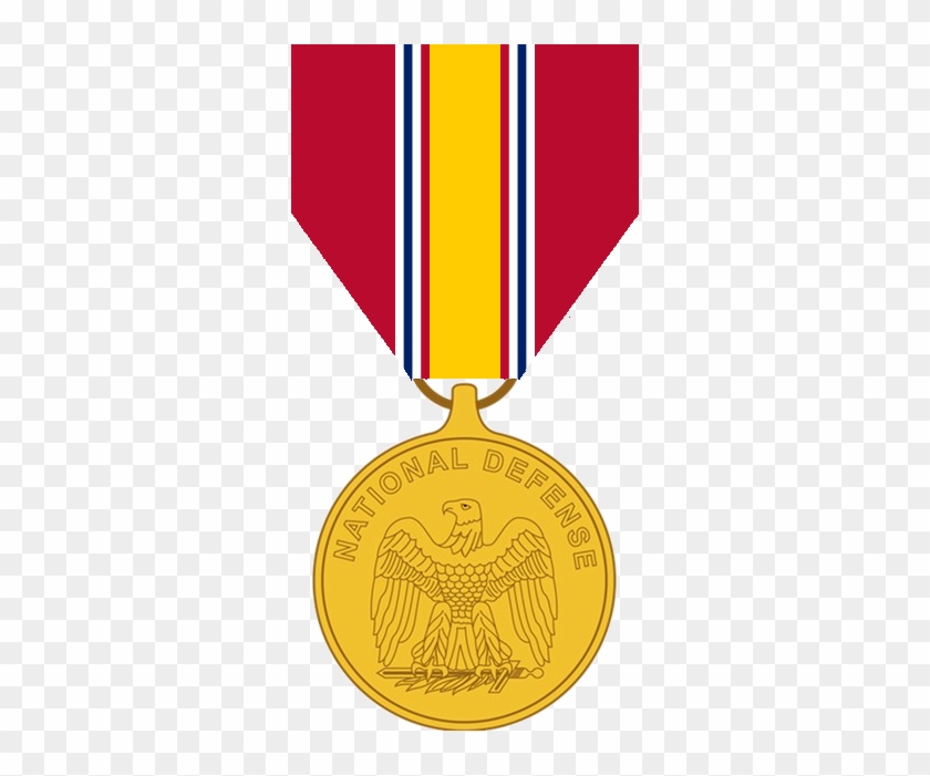 The Obverse View Of The Medal Shows The American Bald - National Defense Service Medal Png #778316