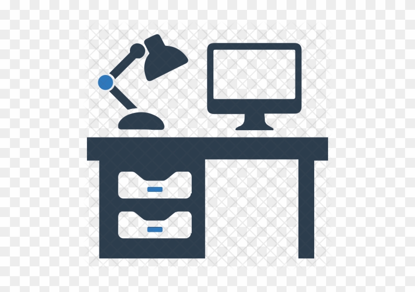 Computer Desk Icon - Computer Desk #778419