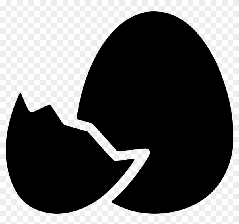 Egg Hatch Chickling Shell Comments - Scalable Vector Graphics #778428
