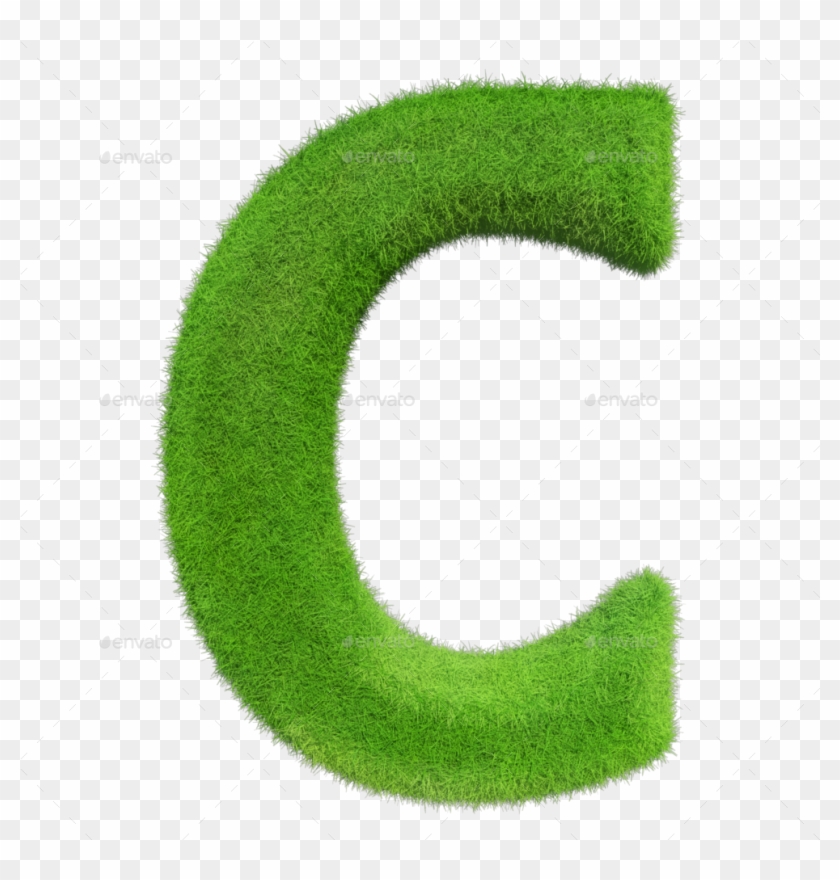 Grass Alphabet - Green Grass Lettering Alphabet Png #778465