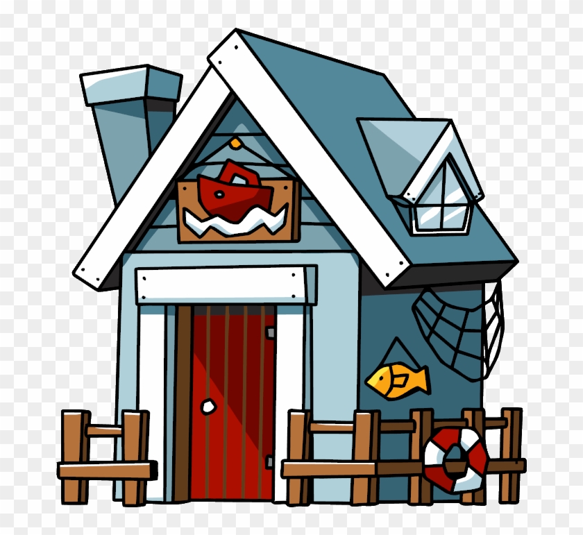 Boat House - Scribblenauts Buildings #778513