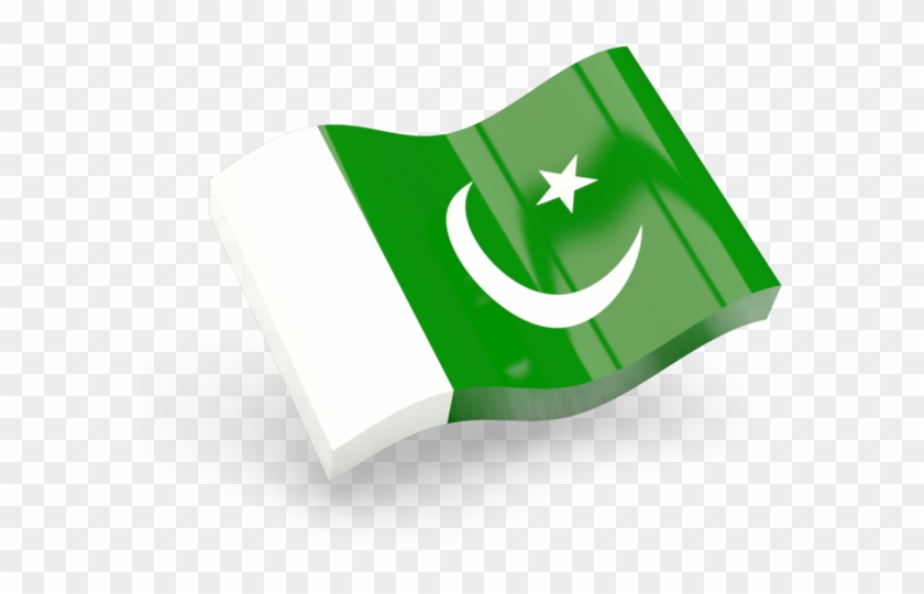 Illustration Of Flag Of Pakistan - North Korea Flag Animated #778523