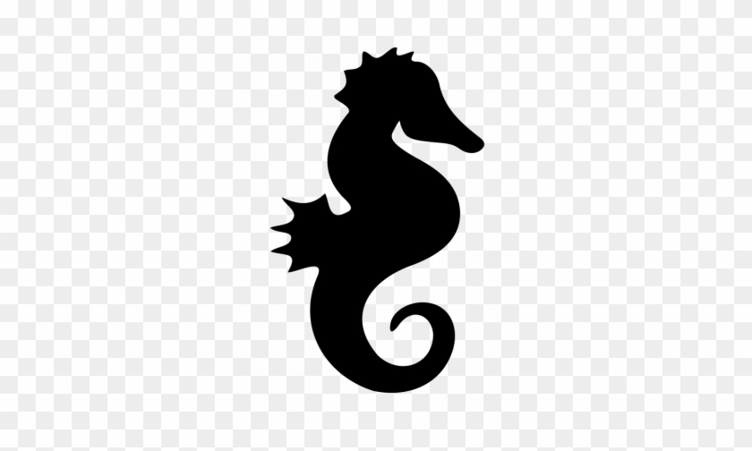 Seahorse Silhouette Vector - Seahorse Silhouette Png #778747