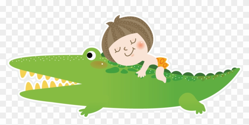 Crocodile Green Illustration - Crocodile Green Illustration #778833