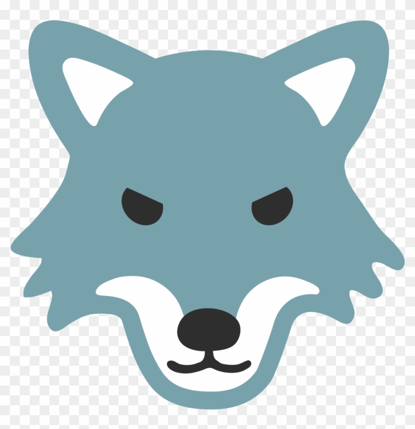 Illustrations - Wolf Emoji #778847