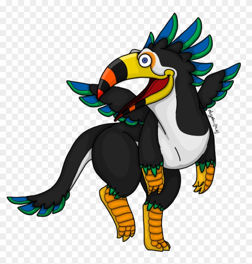 Toucoco The Toucan Dragon By Mental-autopsycomics - Toucoco The Toucan Dragon By Mental-autopsycomics #779329