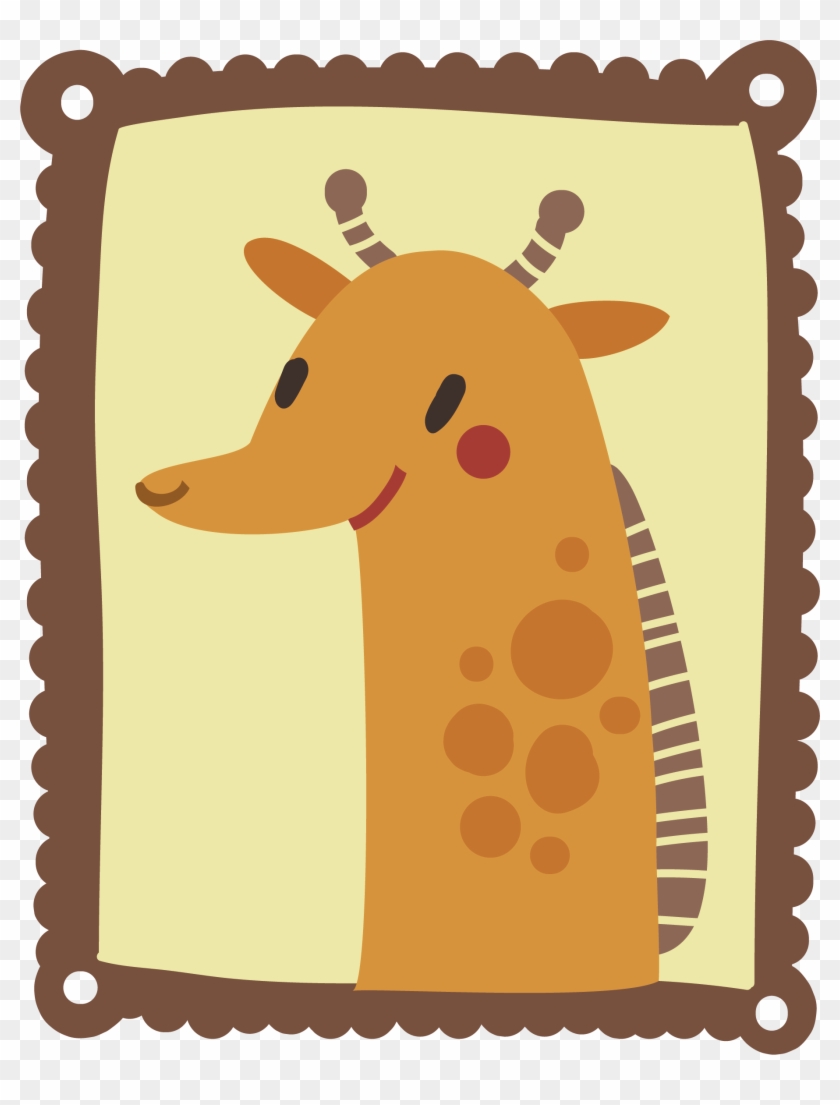 Giraffe Cartoon Drawing Illustration - Vector Graphics #779397