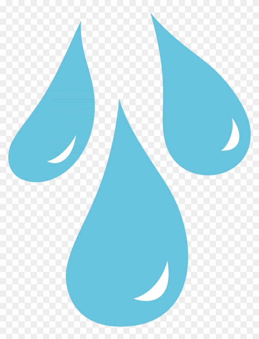 Raindrops Cutie Mark By Silvervectors - Clip Art Rain Drops #779411