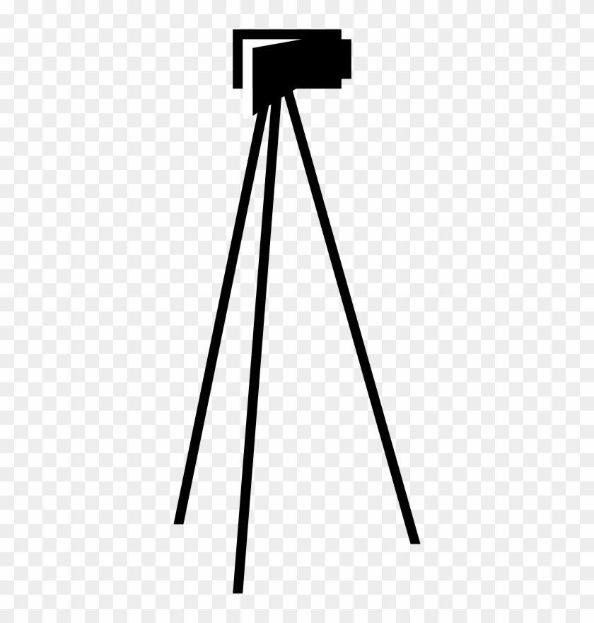 Clapper-board Clip Art Camera Clip Art - Tripod Clipart #779443