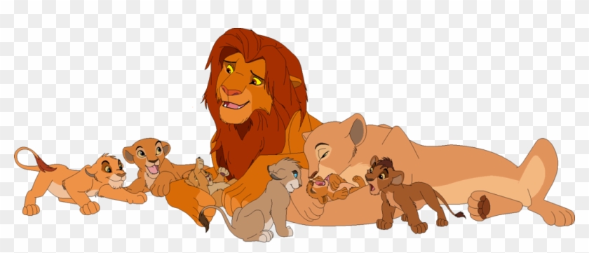 Lion Simba Nala Sarabi Mufasa - Simba And Nala Family #779488