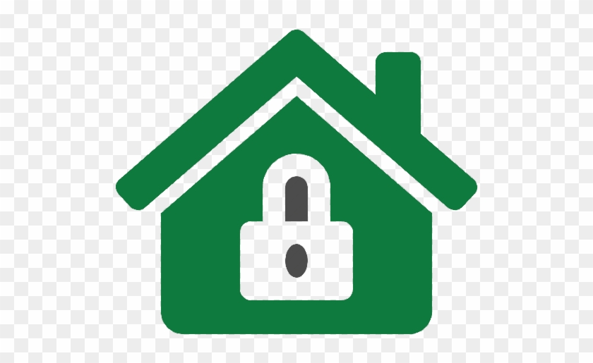 Home Security Alarm Icons - Lock House Monitoring System #779589