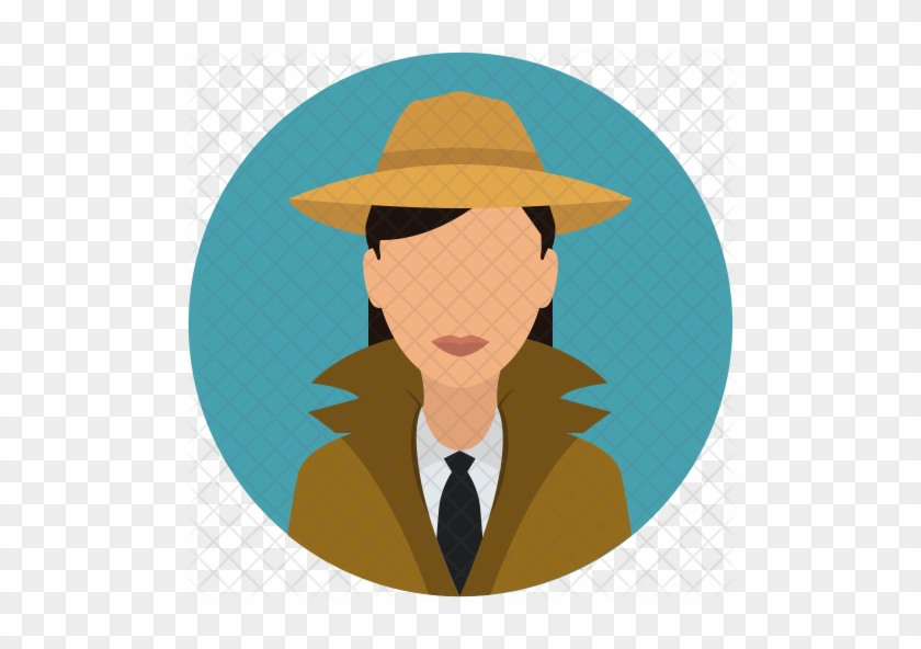 Detective Girl Icon - Detective #779593