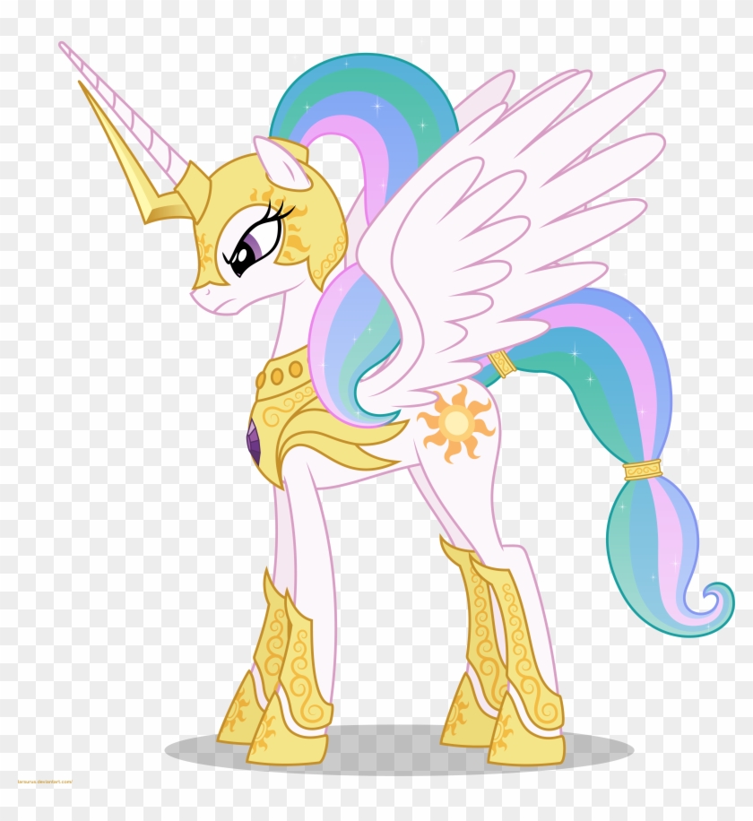 Celestia In Armor - My Little Pony: Friendship Is Magic #779655