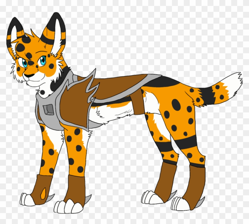 Zuri's Armor Request By Firewolf-anime - Anime Cat Armor #779670