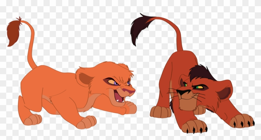 Simba Nala The Lion King Zira - Lion King Kovu And Vitani Base #779676