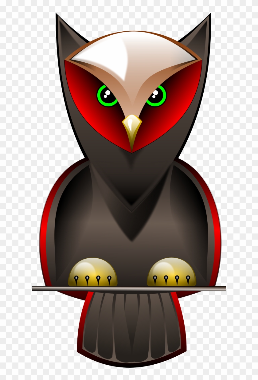 Clipart By Roshellin - Siluet Kepala Burung Hantu #780221