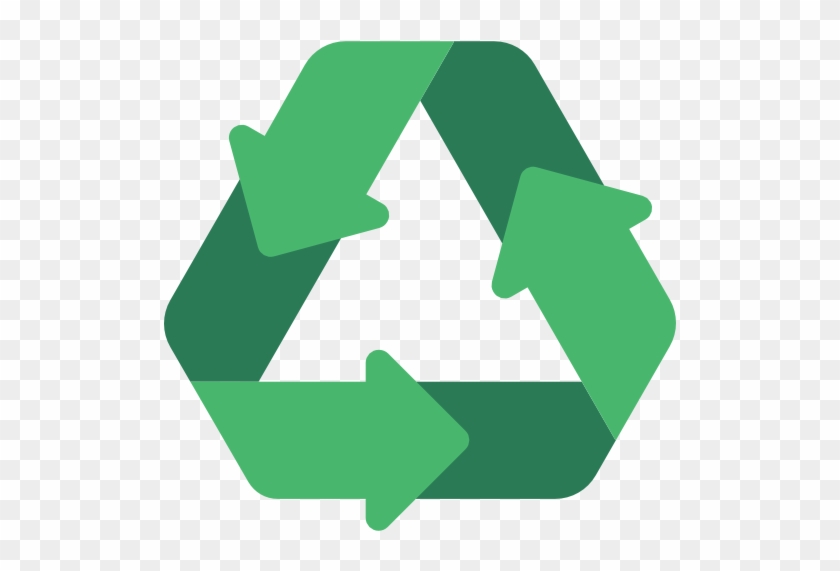 Recycling Free Icon - Recycle Flat Icon Png #780346