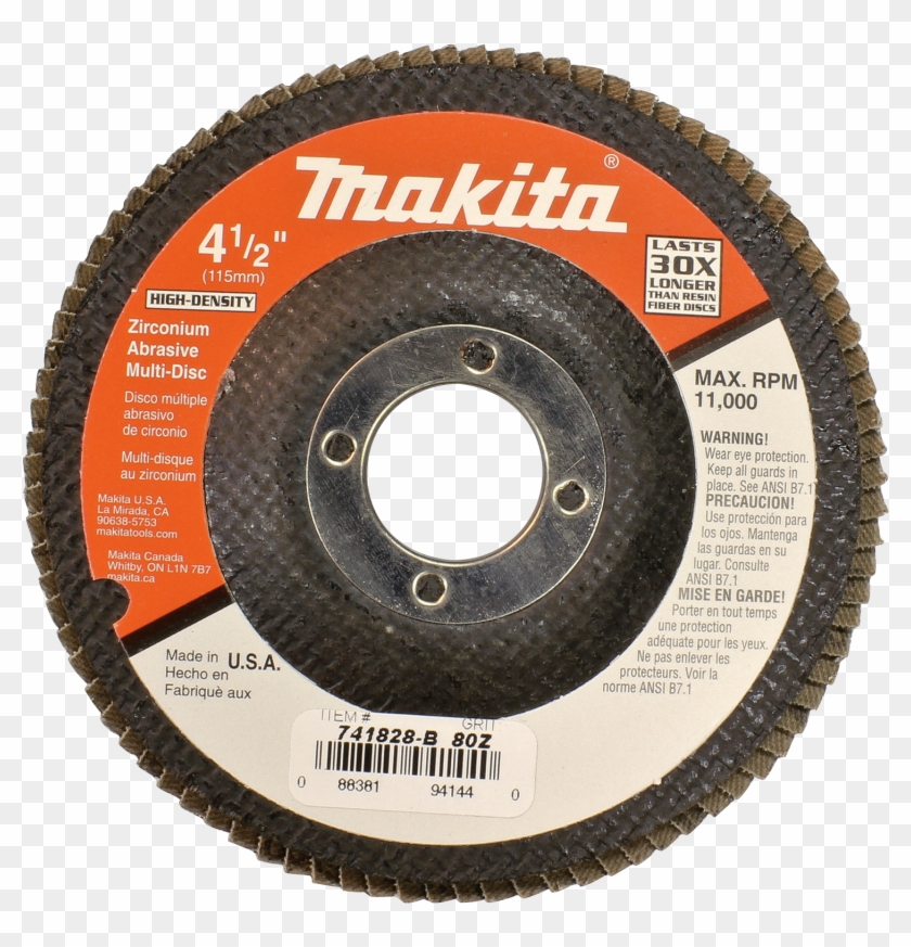 741828 B - Makita 741828-b-10 4.5-inch Multi Disc #80, 10-pack #780373