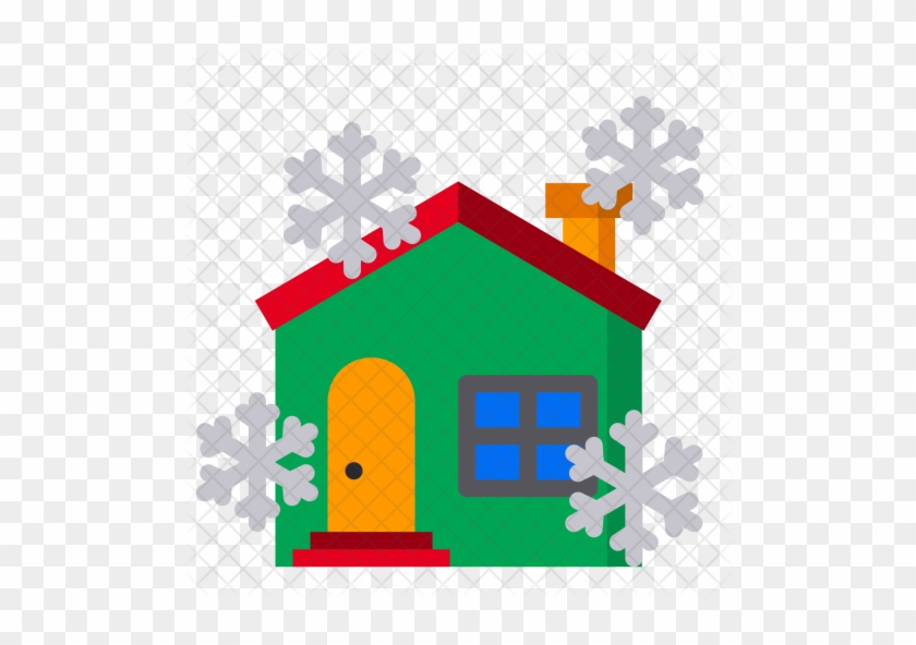 Snowfall Clipart Snow House - Christmas Day #780410