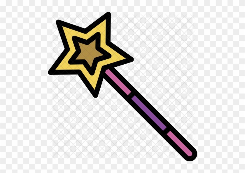 Magic Wand Icon - Nametag Unicorn #780555