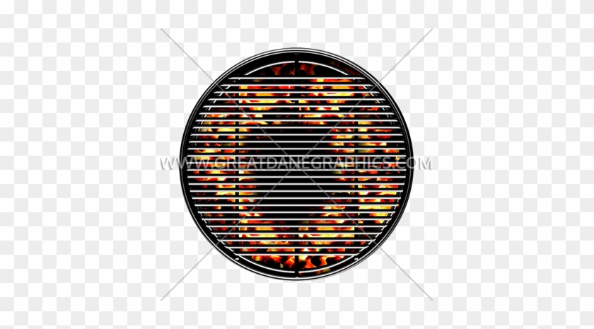 Bbq Grill Top - Printed T-shirt #780560