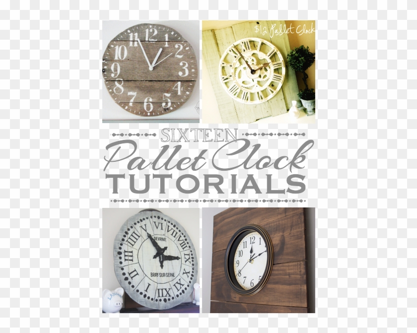 16 Pallet Clock Tutorials - Pallet #780704