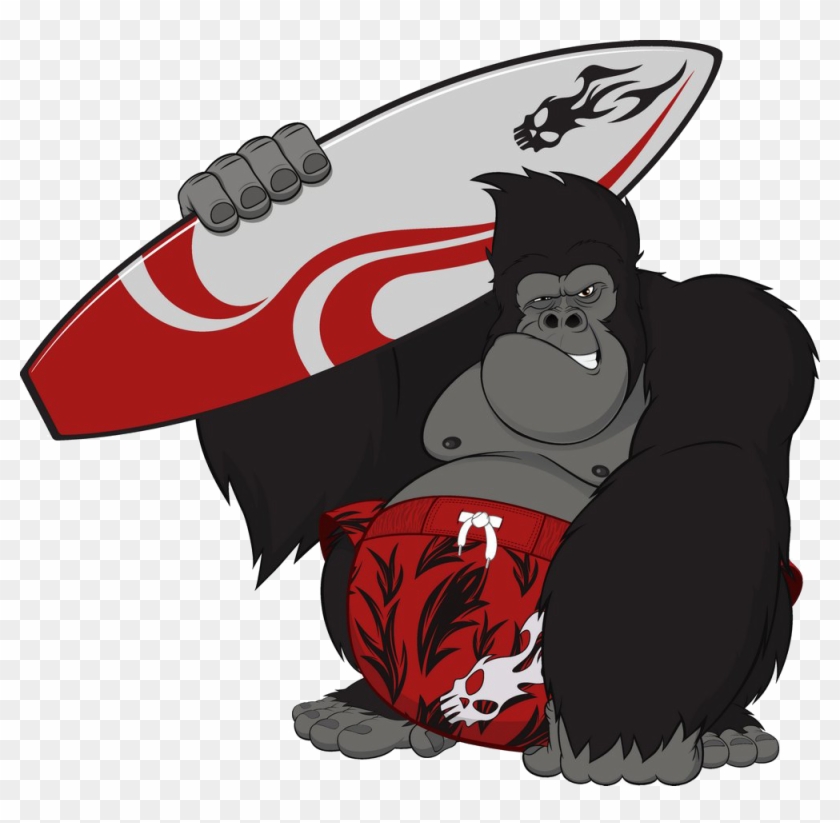 Gorilla Cartoon King Kong Ape - Gorilla King Kong Clipart #780741