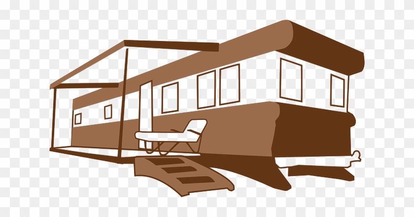 Camper, Rv, Recreational Vehicle, Home, House - Mobile Home Clipart #780758