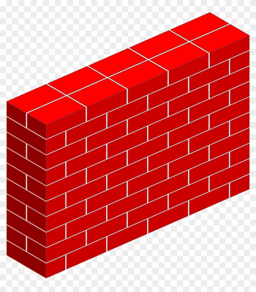 Brick House Clipart - Brick Wall Clipart #780851