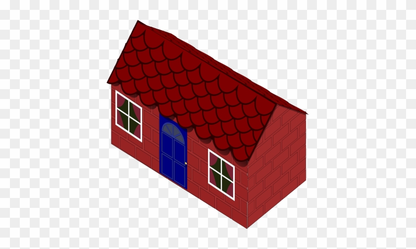 Free To Use Houses Page - Casa De Ladrillo Dibujo Png #780853
