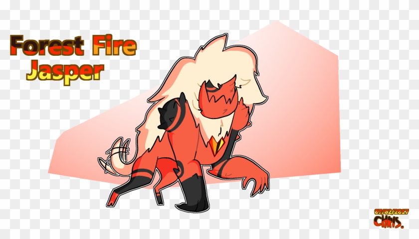 Corrupted Forest Fire Jasper By Hrystina Corrupted - Forest Fire Jasper Gemsona #780883