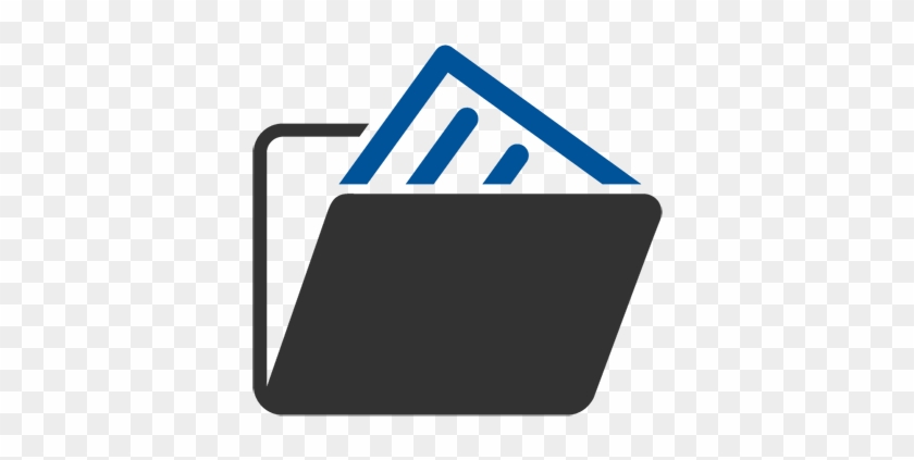 Image Of A Folder Indicating Resources - Icon #780902