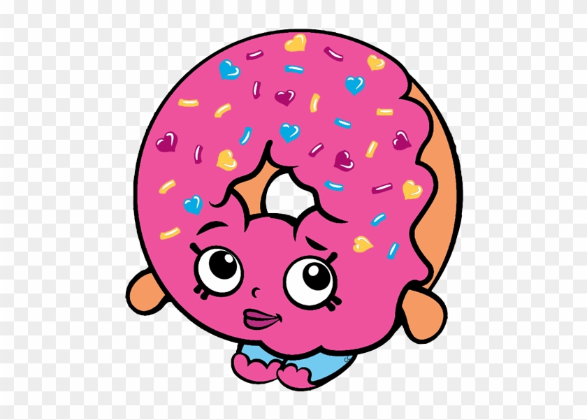 Cartoon Donut Cliparts - Shopkins Png Clipart #780926