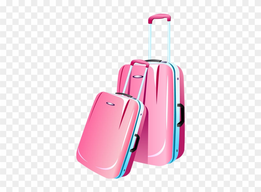 Two Trolley Bags Clipart - Hotel #780931