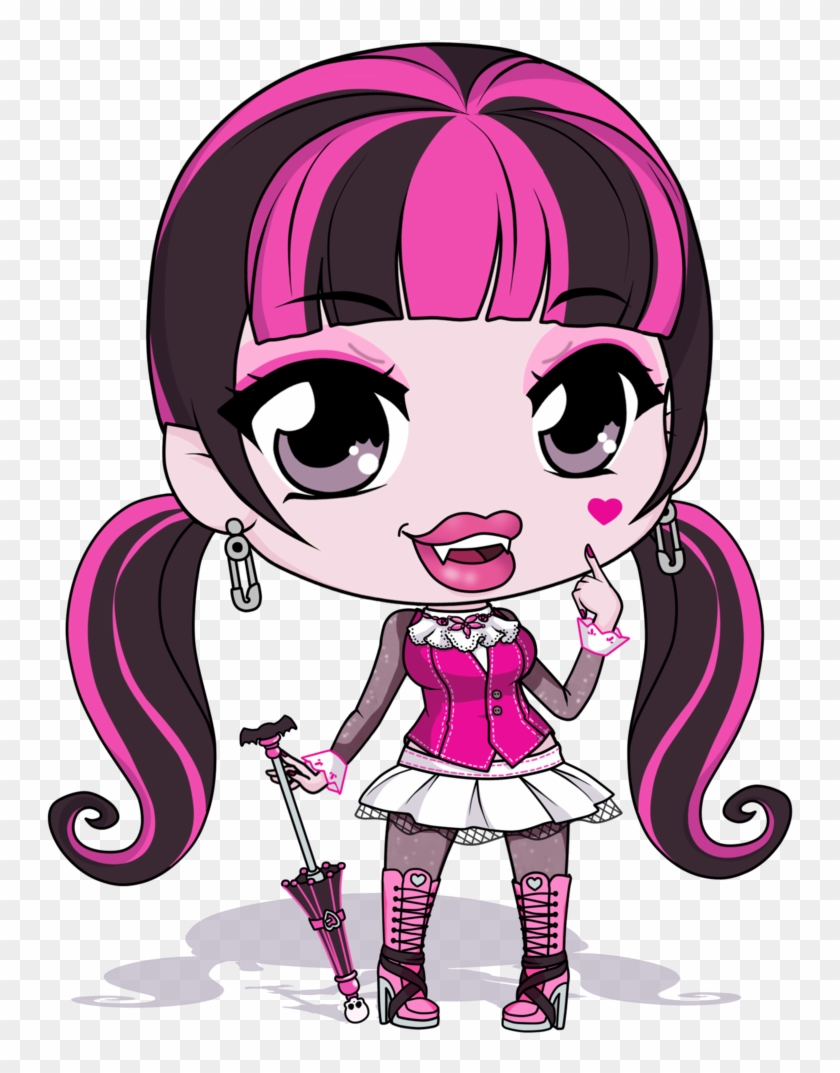 Draculaura By Mibu No Ookami - Monster High No Background #781069