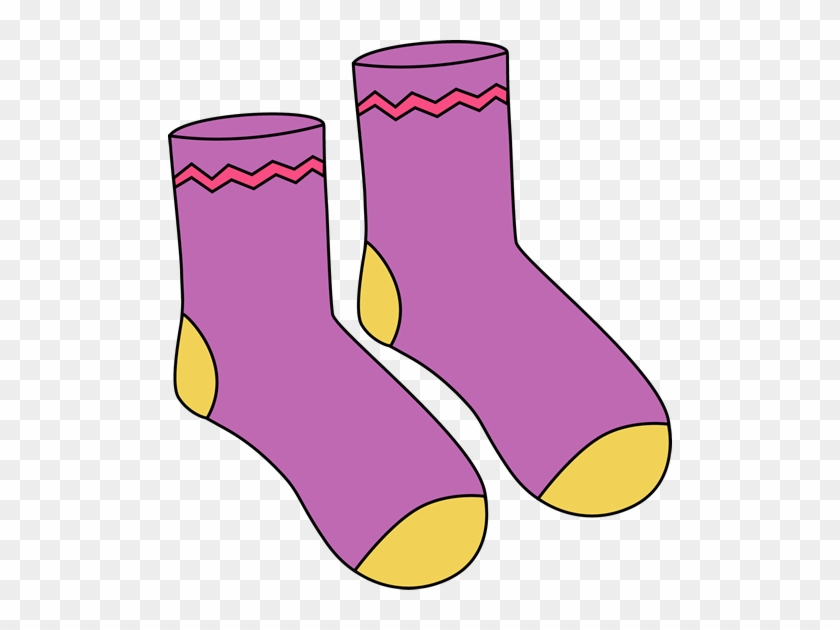 Purple Pair Of Socks - Purple Pair Of Socks #781116