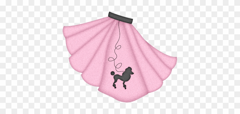 Poodle Skirt - 50's Poodle Skirt Clip Art #781120