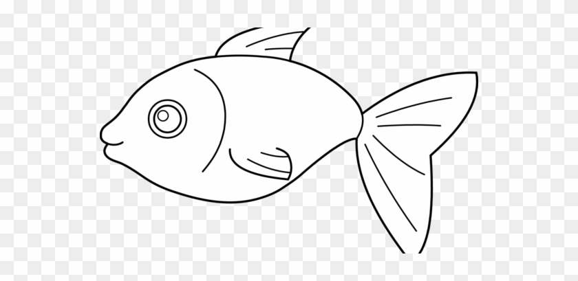 Quality Fish Outline Drawing Drawings Of Free Download - Clip Art #781122