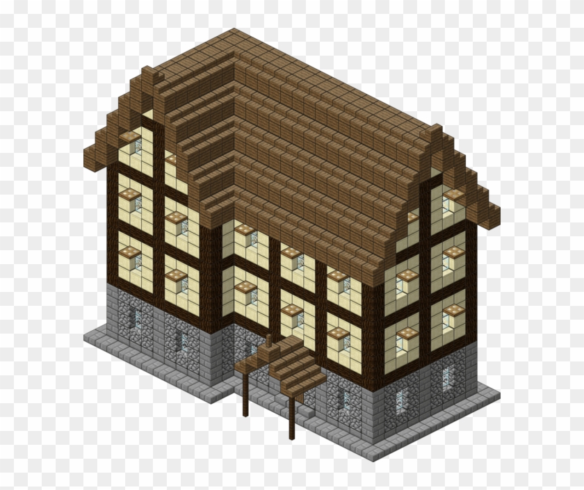 2 Kbyte, V - Minecraft Large Village House Blueprints #781272