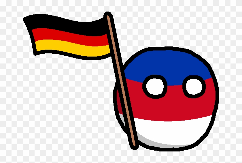 Sorbs With A German Flag - Sorbs With A German Flag #781280