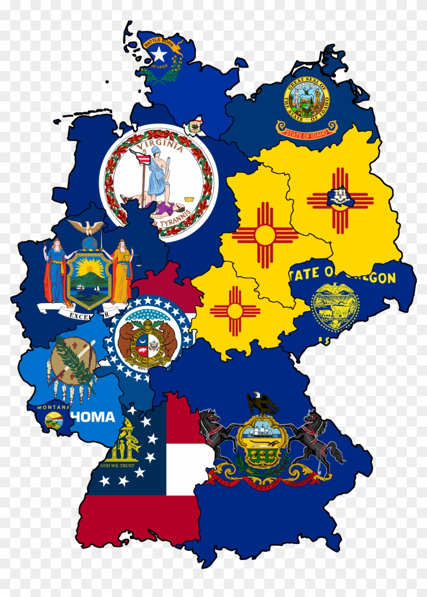 Us States With Similar Population To German States - Pennsylvania Flag Postcards (package Of 8) #781303