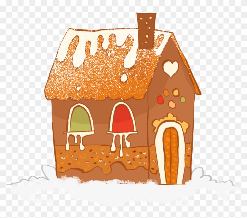 Apply Holiday Stickers Messages Sticker-4 - Gingerbread House #781334