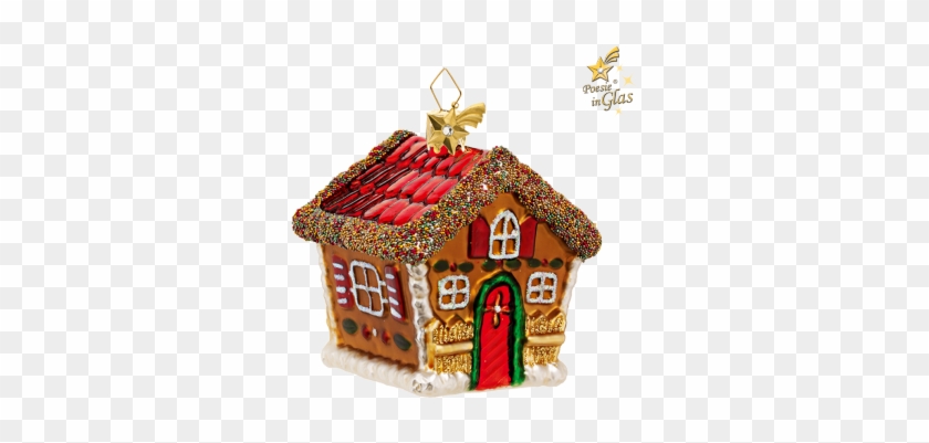 Gingerbread-house With Beads - Gingerbread House Transparent #781338