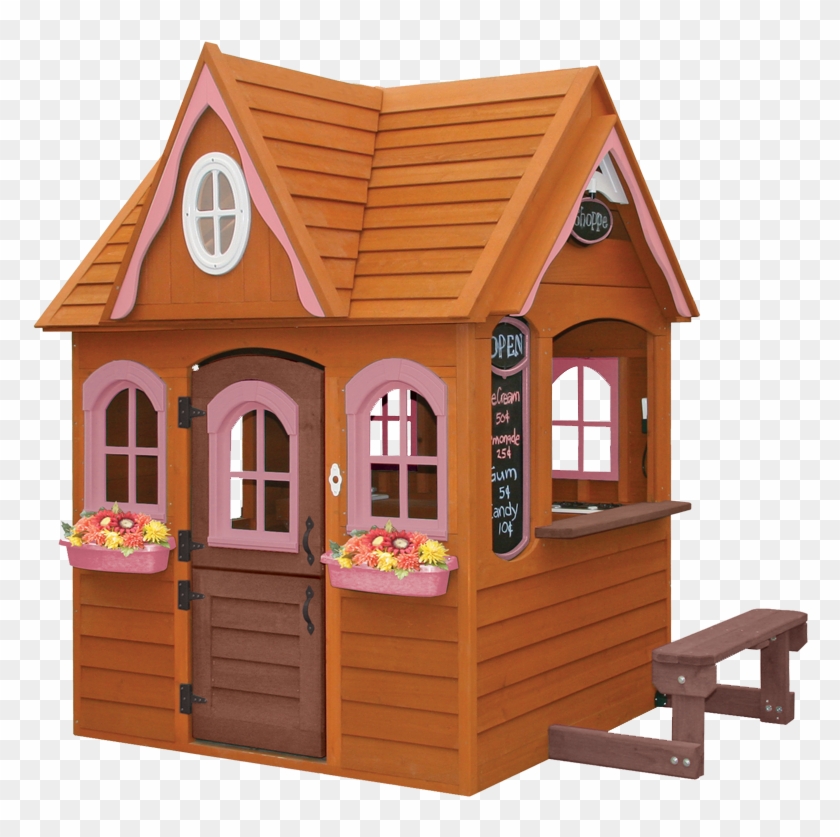 Maradale Wooden Girls Playhouse - Cedar Summit Maradale Playhouse #781365