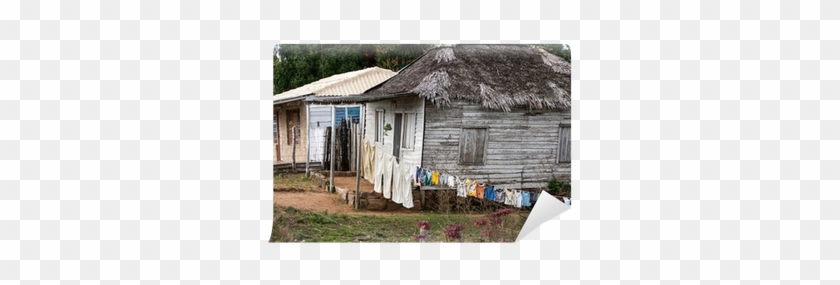 Typical Wooden House In Countryside, Cuba Wall Mural - Cottage #781379